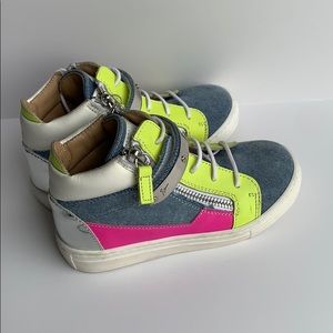 Giuseppe Zanotti kids Coby high top Size 27